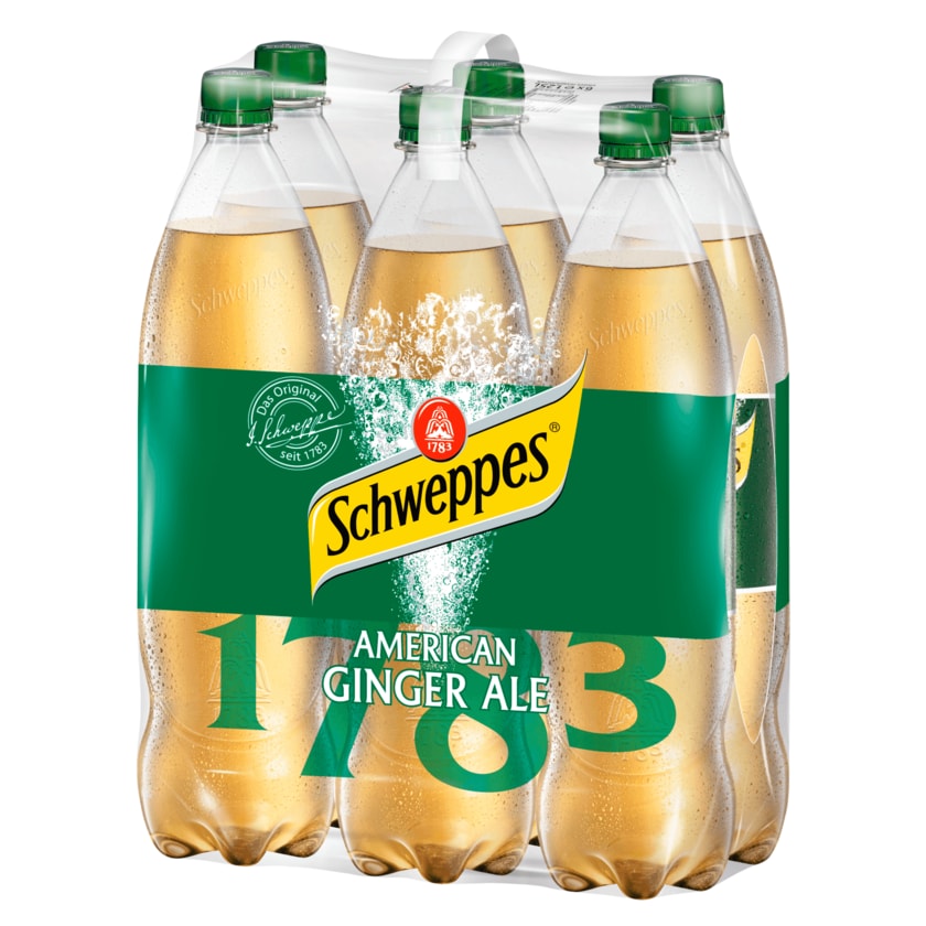 Schweppes Ginger Ale 6x1,25l
